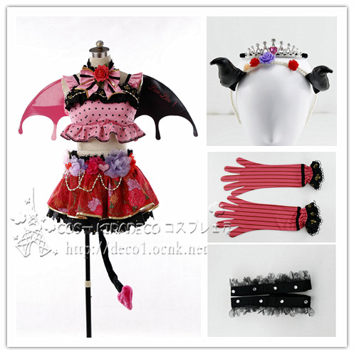 Love Live! ラブライブ! 小悪魔編 覚醒後 小泉 花陽 風 コスプレ衣装