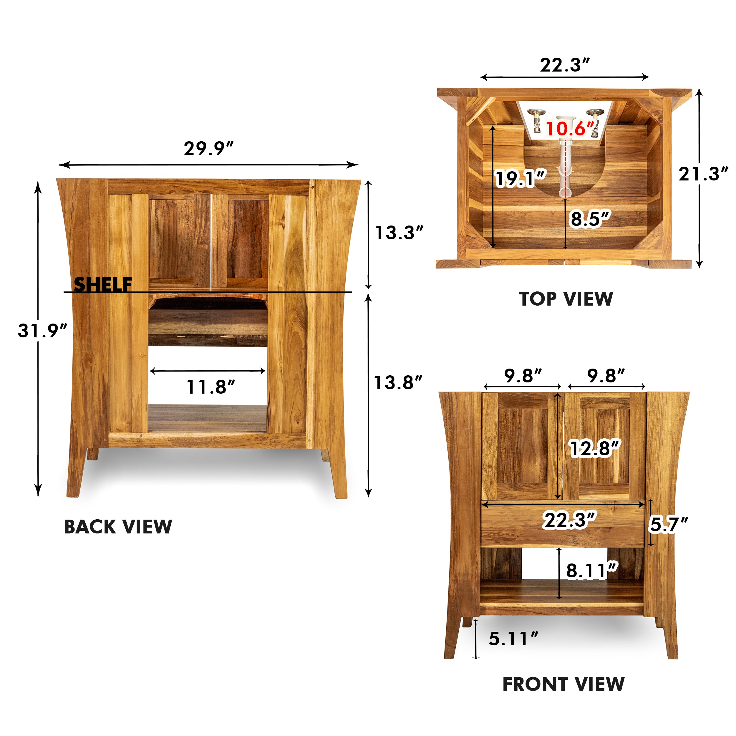 IGT WOOD TRAY Wウッドトレー W竹 CK-030 ① Amazon.com: CYQGDKF