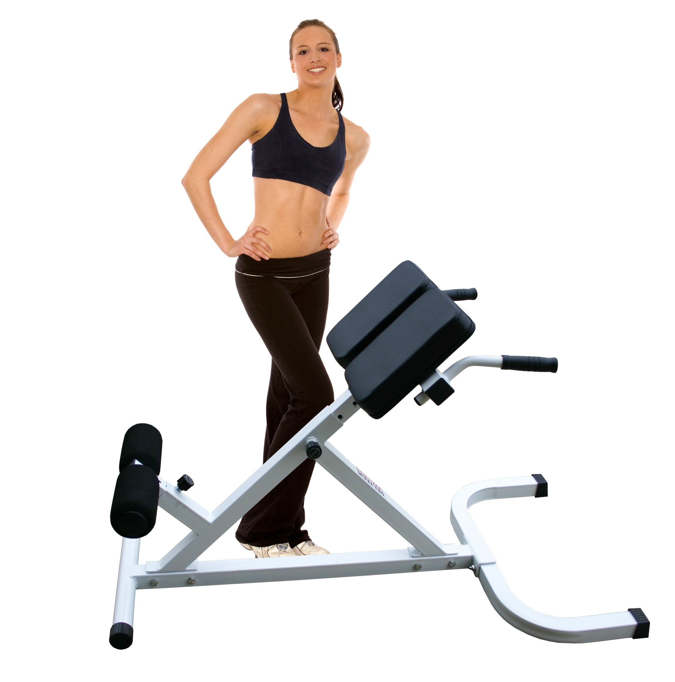 45 Degree Hyperextension Bench (DF407) – Deltech Fitness