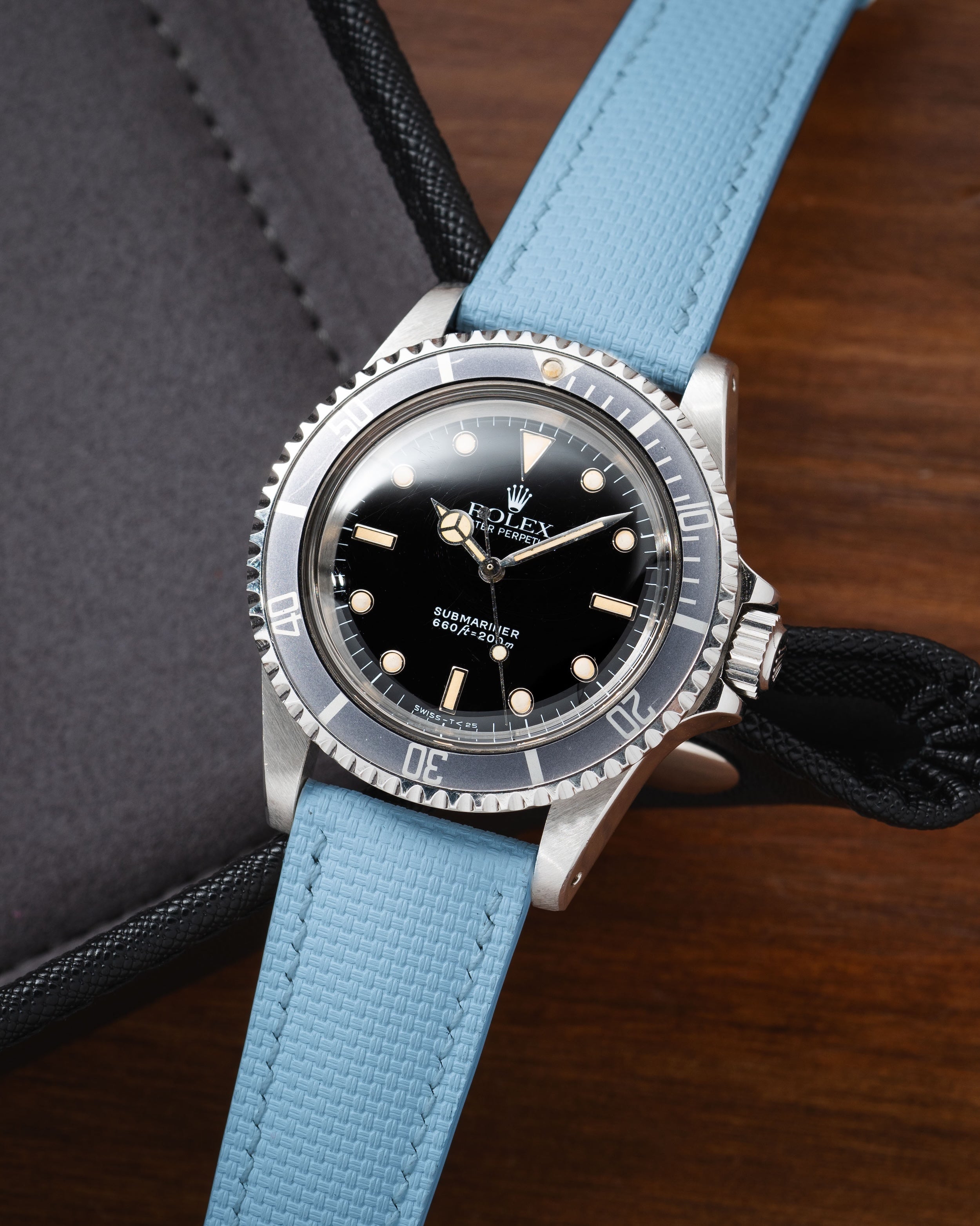 Baby Blue Sailcloth Signature Strap – Delugs