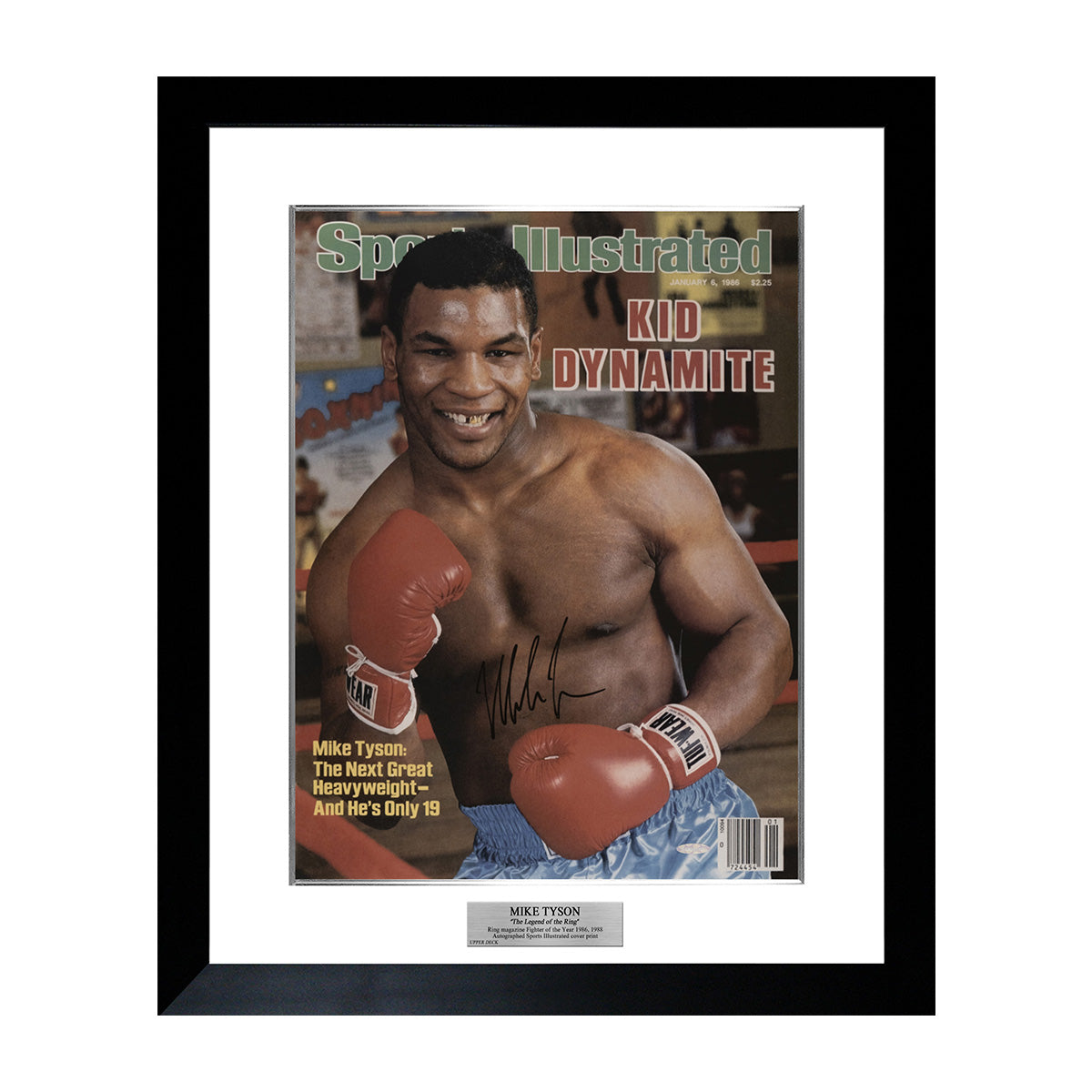 メモラビリア】 マイク・タイソン KID DYNAMITE SPORTS ILLUSTRATED