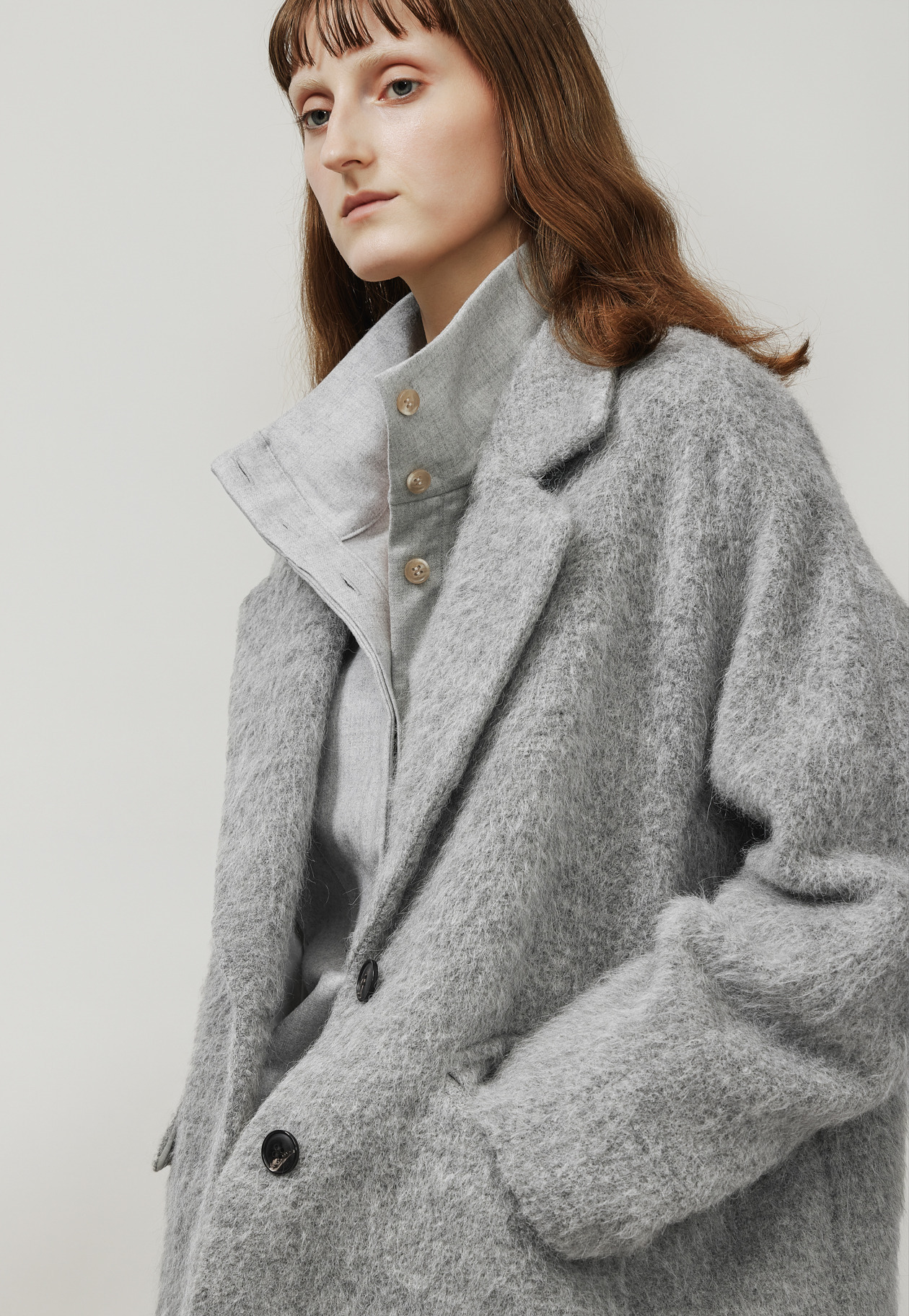 ALPACA MOHAIR SHAGGY JACKET / アルパカモヘヤシャギージャケット