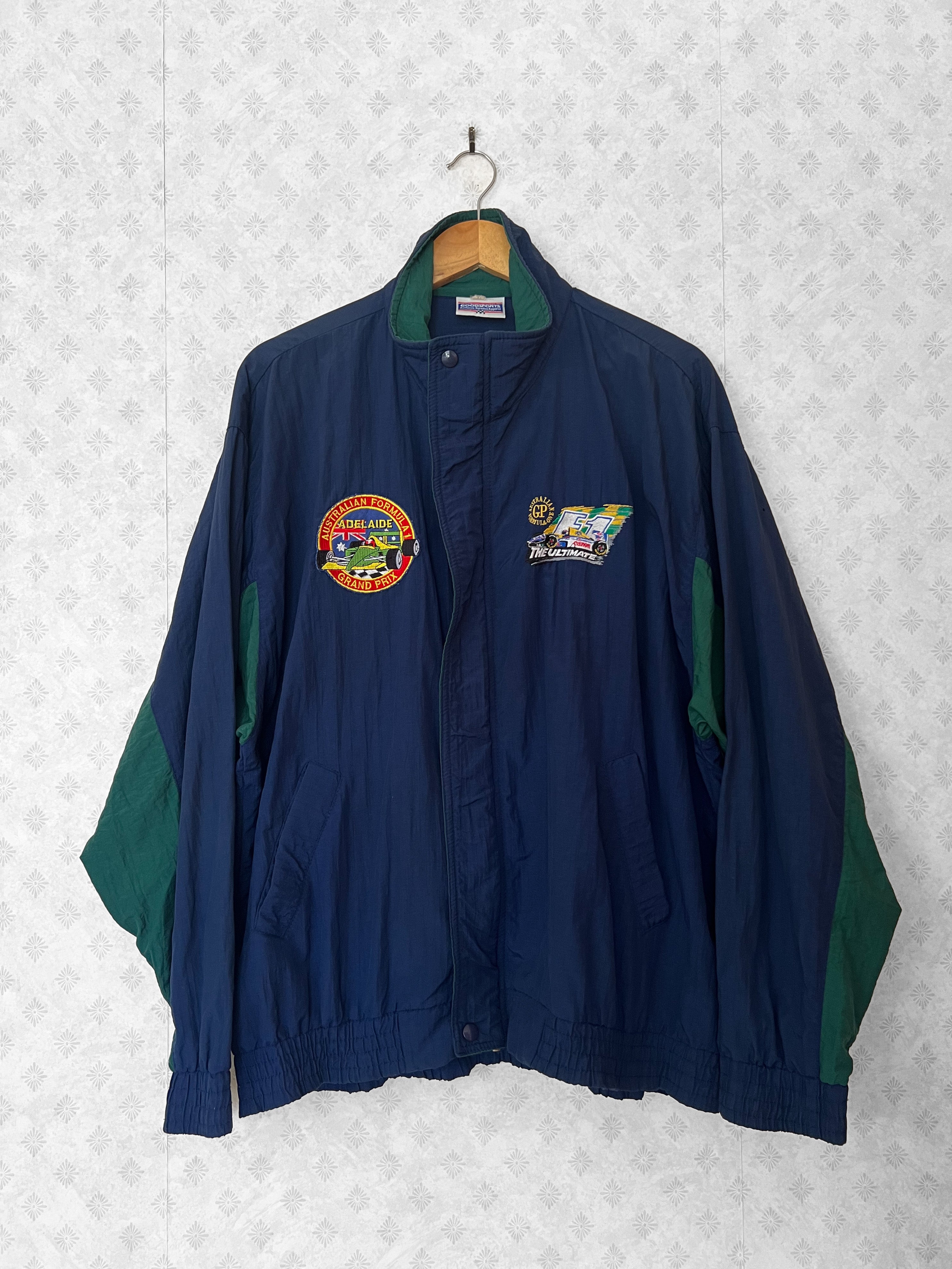 Adelaide Grand Prix 90's Windbreaker Racing Jacket – Desert Fiend