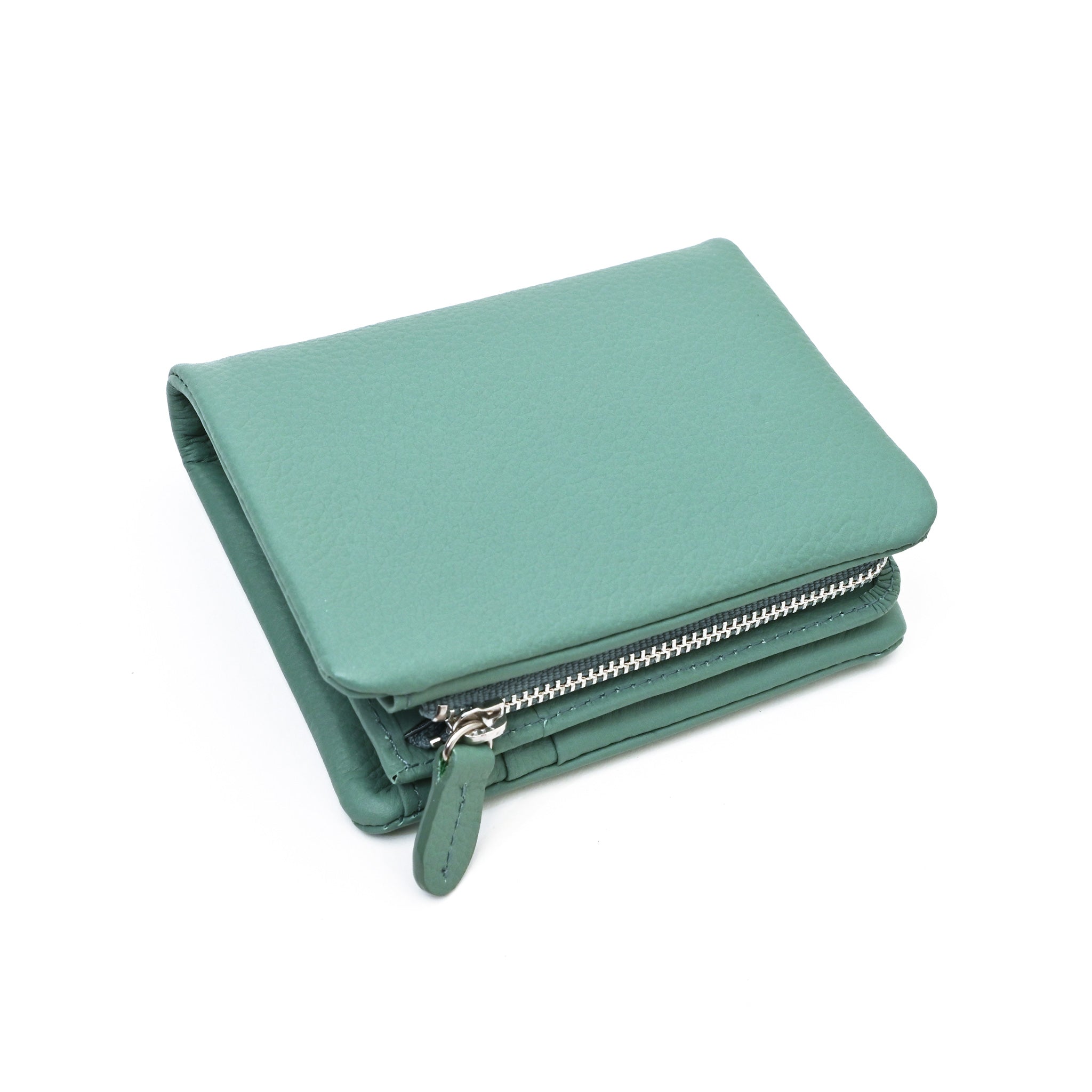 二つ折り財布[シボレザー]