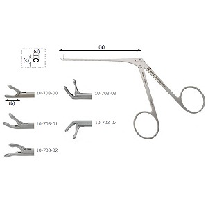 S&T 耳用マイクロ鉗子 マイクロ鋭匙鉗子 10-703-00(他) (製造販売企業