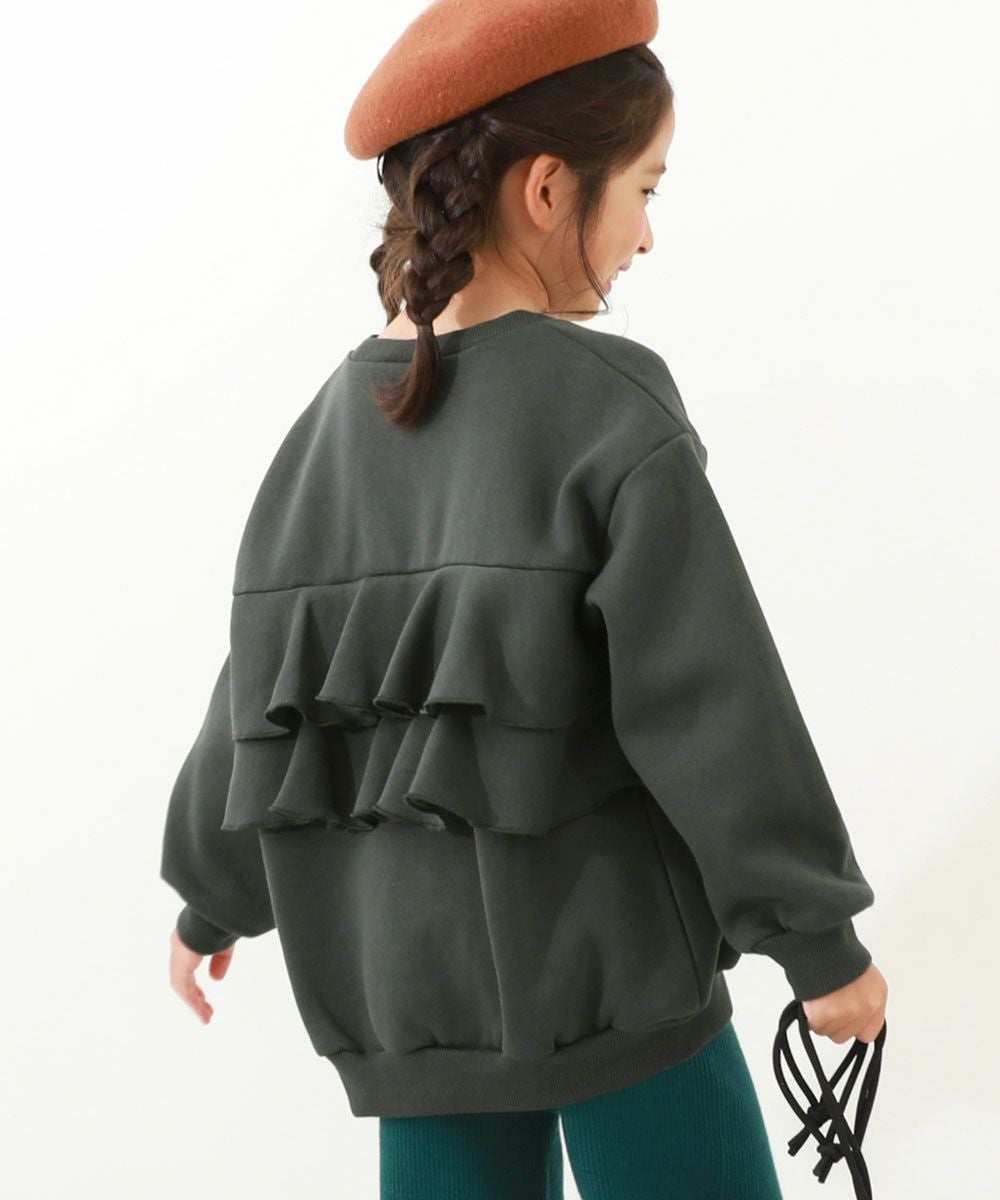 SALE 19%OFF】バックフリル 裏起毛 トレーナー | 子供服の通販