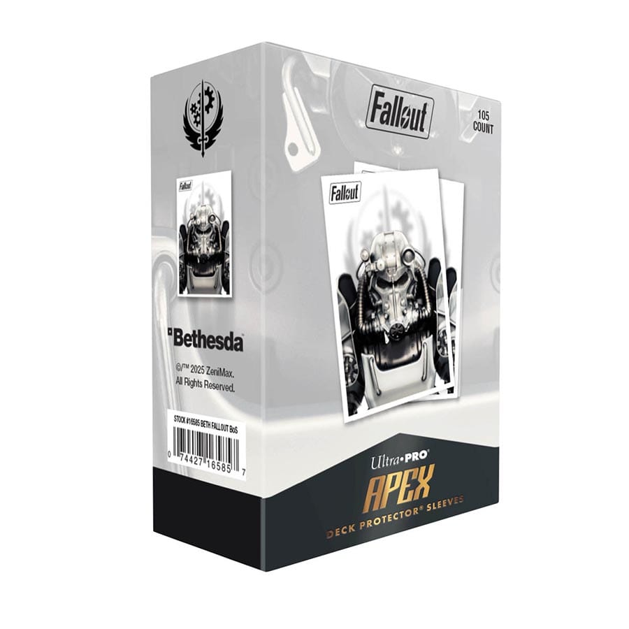 ULTRA PRO: FALLOUT: BROTHERHOOD OF STEEL 105CT APEX DECK PROTECTOR