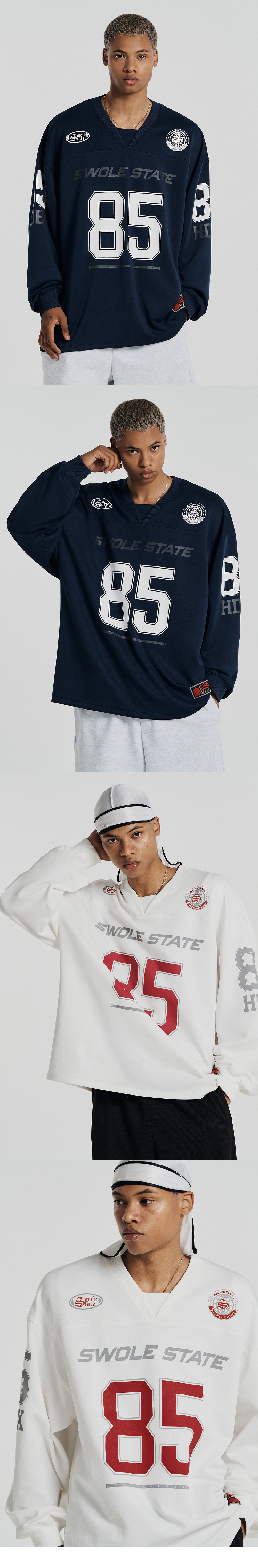 MUSINSA公式 | HDEX ジャイアントフィットラグビージャージロングスリーブ