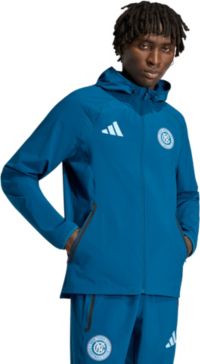 adidas Adult New York City FC Blue 2026 Home Travel Full-Zip