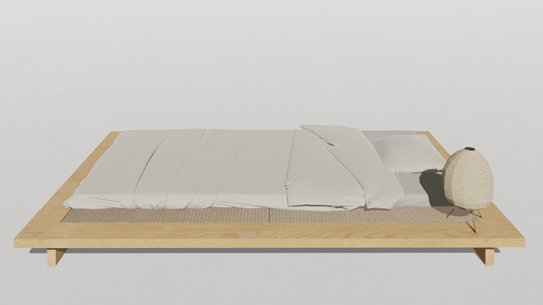 布団をあげるとリビングに変身！建築家YouTuberが手がけた畳をはめ込ん