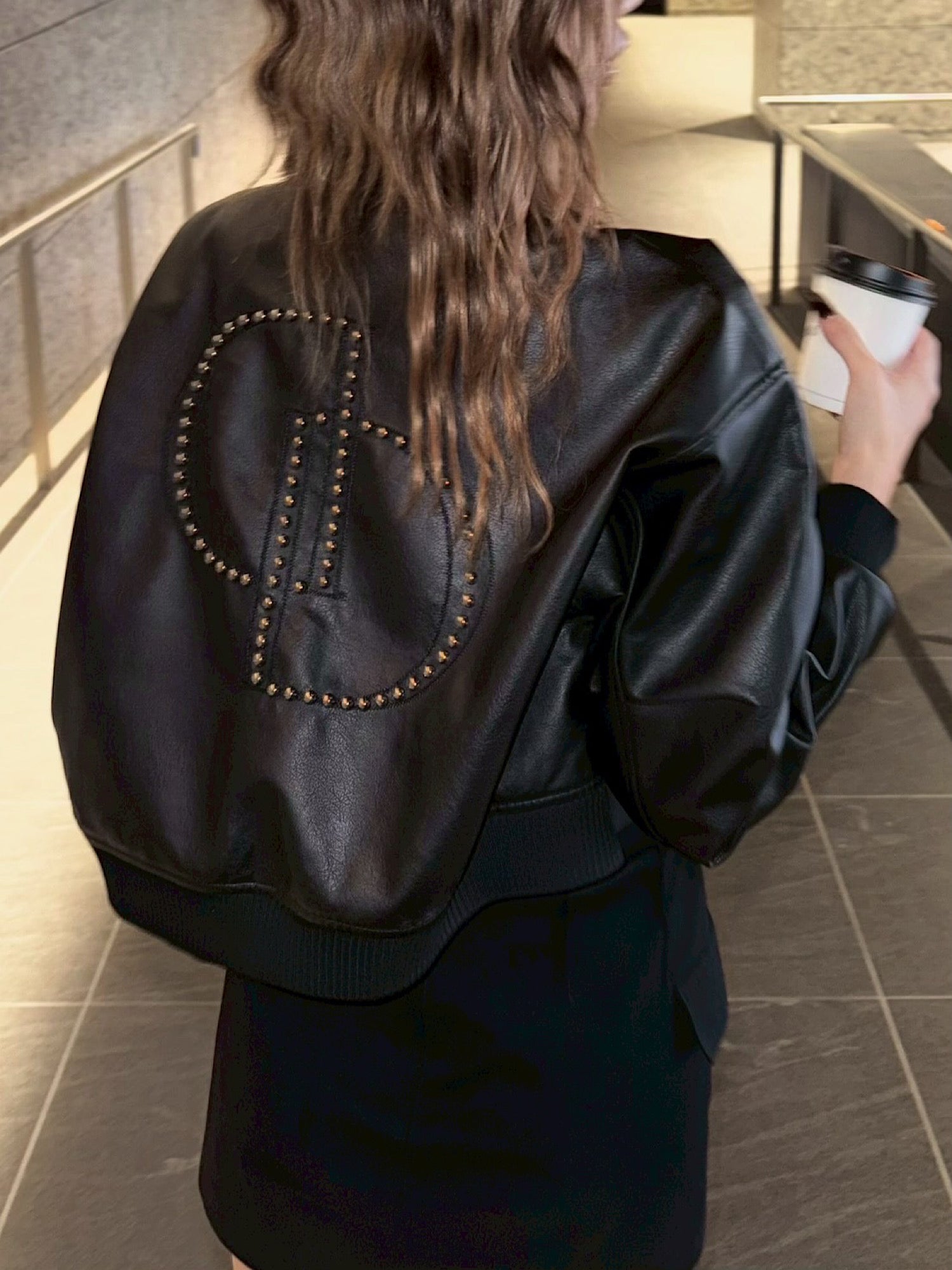 DD studs eco leather blouson | DIANTÉ (ディアンテ)公式通販サイト