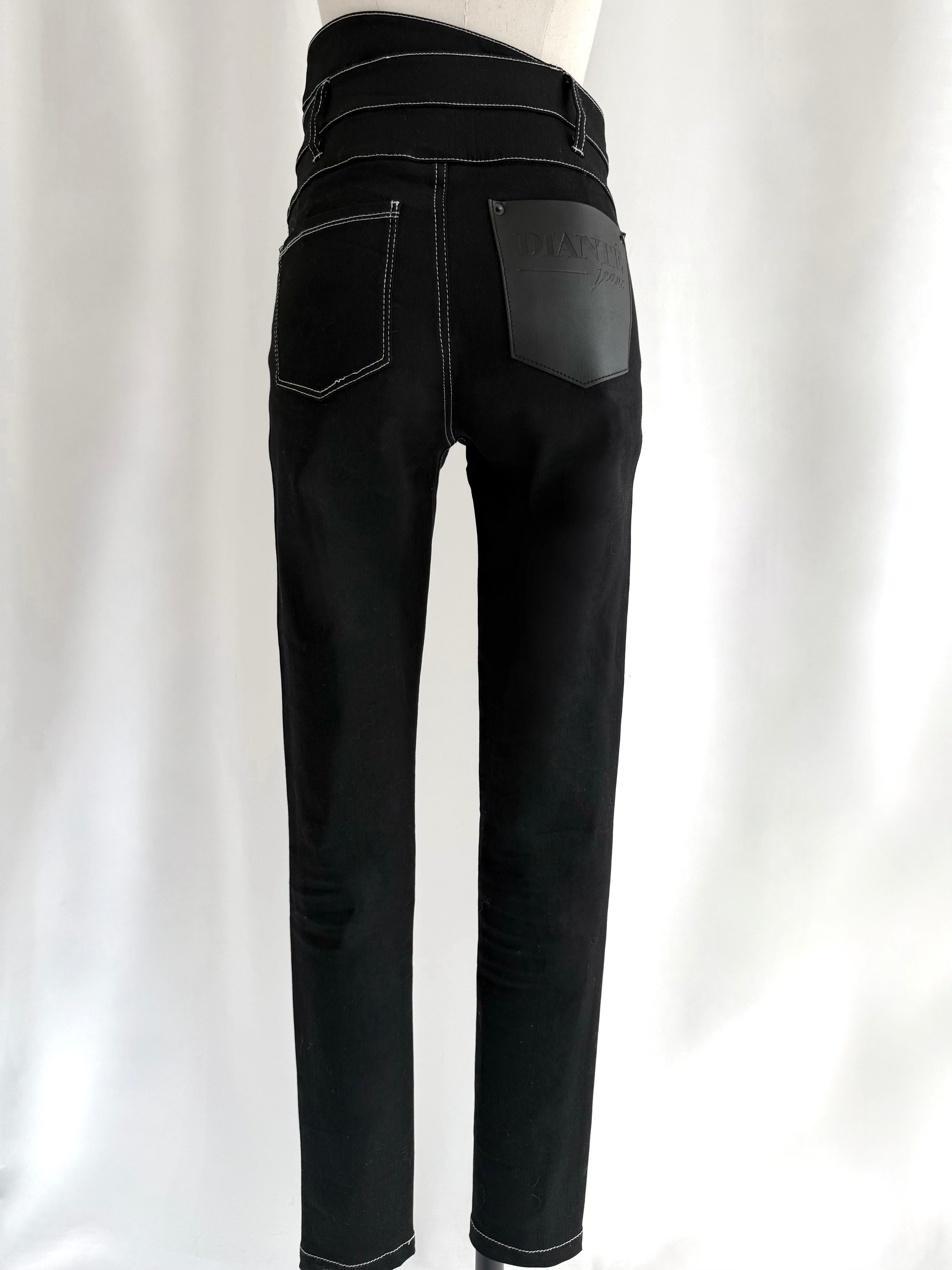 High waist layered skinny denim | DIANTÉ (ディアンテ)公式通販サイト