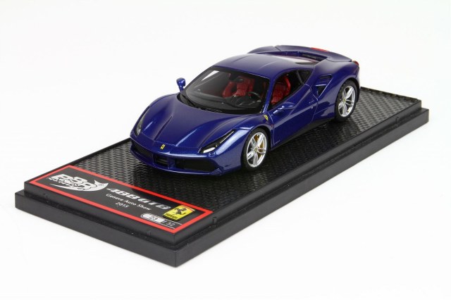 BBR New Colours 1:43 Ferrari 488 GTB • DiecastSociety.com