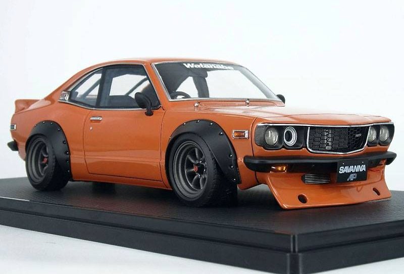 Ignition Model Mazda Savanna (S124A) Semi Works • DiecastSociety.com