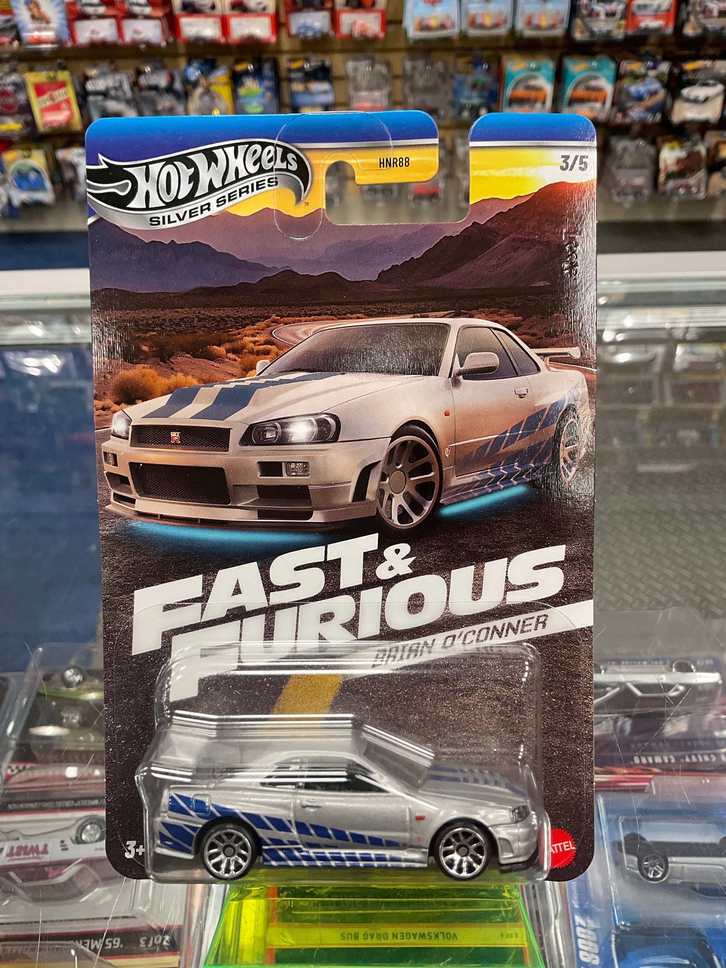 Hot Wheels Fast & Furious Brian O'Conner Set of 5 – Diecastz