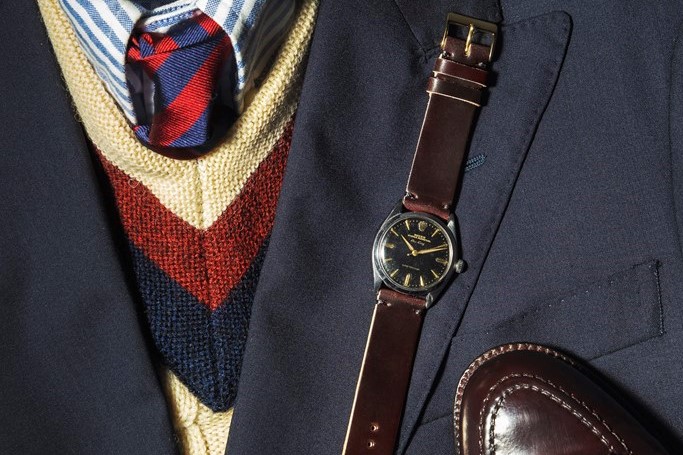 Cramp×2nd別注】No.8コードバンを使用した贅沢な時計ベルト完全受注