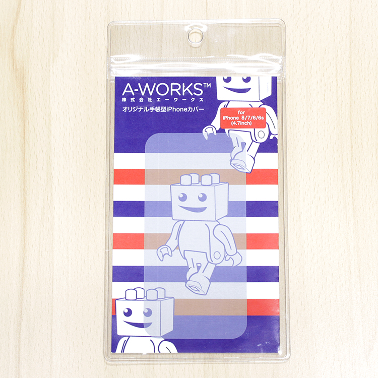 チャック付きポーチ L（台紙付） ｜ 株式会社エーワークス A-WORKS直販