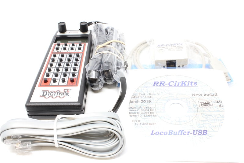 Digitrax DT500 LocoNet Super-throttle digital handset - Hattons