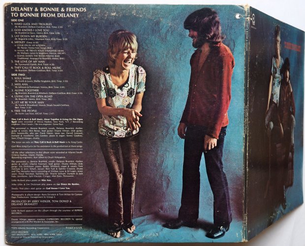 Delaney & Bonnie & Friends / To Bonnie from Delaney - DISK-MARKET