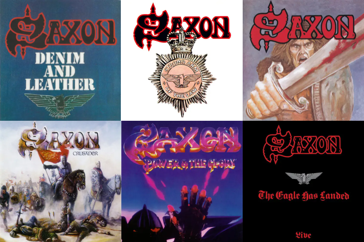 まとめ買い特典 : ボックス付】SAXONのアルバムが紙ジャケット仕様で6