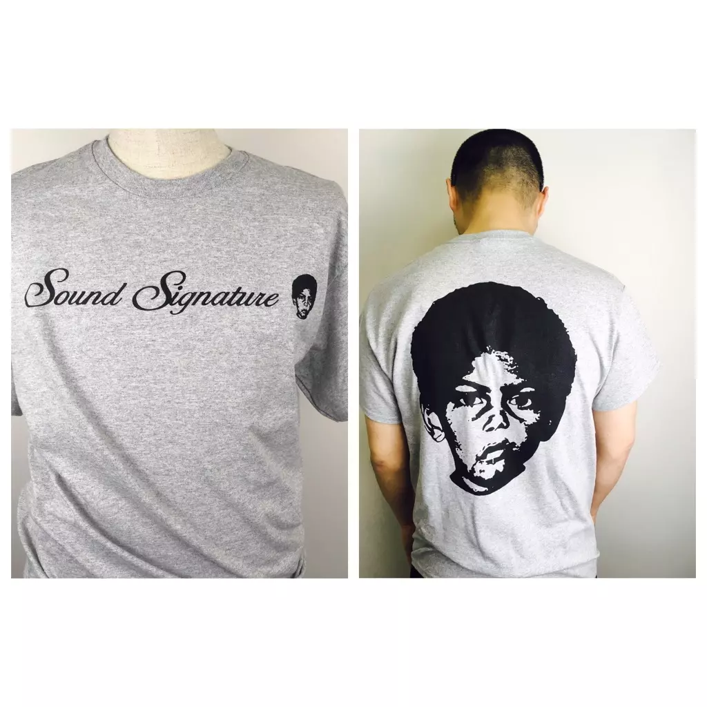 SOUND SIGNATURE T-SHIRT GRAY SIZE:M /SOUND SIGNATURE SOUND｜CLUB