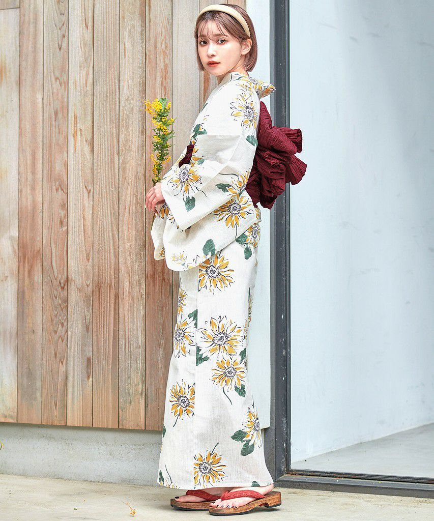 dita 浴衣 ディータ ゆかた ひまわり Dita 夏色の向日葵しらべ 浴衣