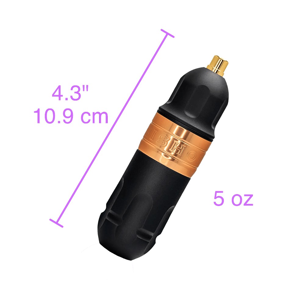 DHM TATTOO SUPPLY / BISHOP POWER WAND RCA TATTOO MACHINE — PACKER