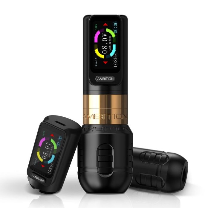 DHM TATTOO SUPPLY / 【Ambition】 Zetton Wireless Tattoo Machine