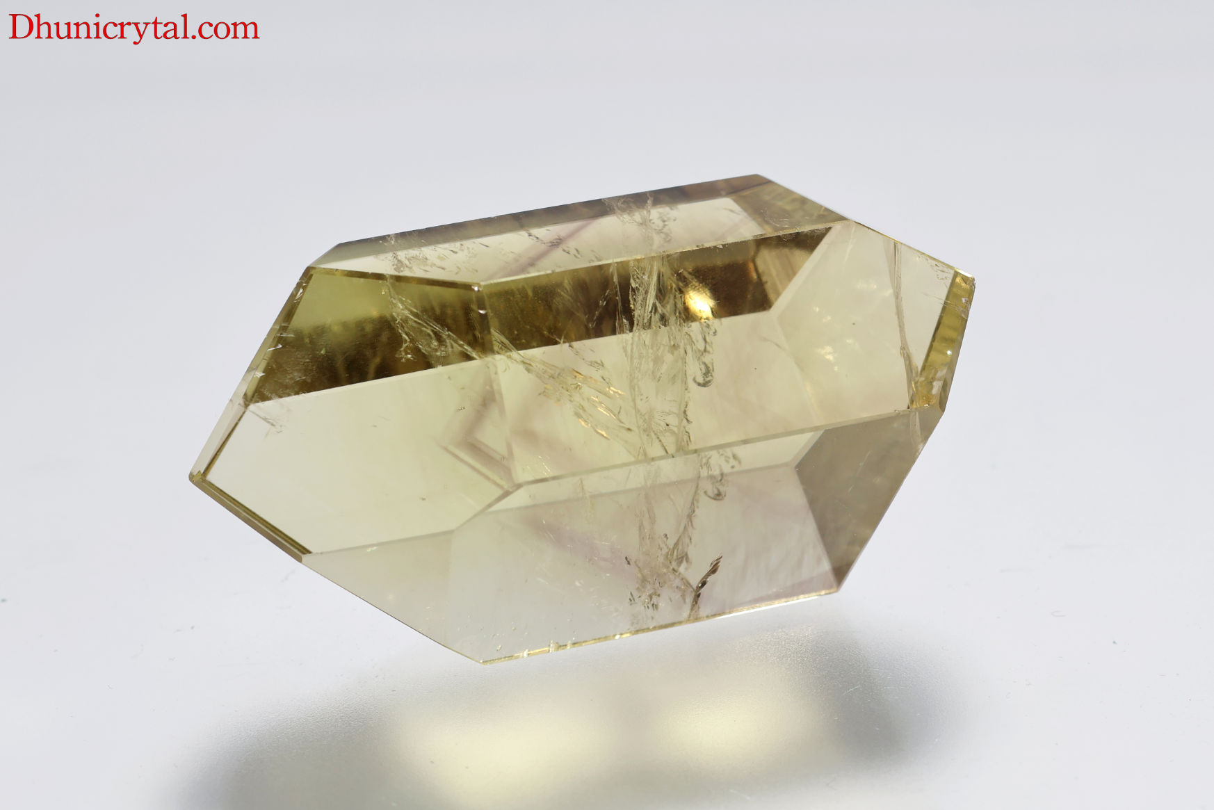 スモーキーシトリン/ファントム/虹入り(W107)