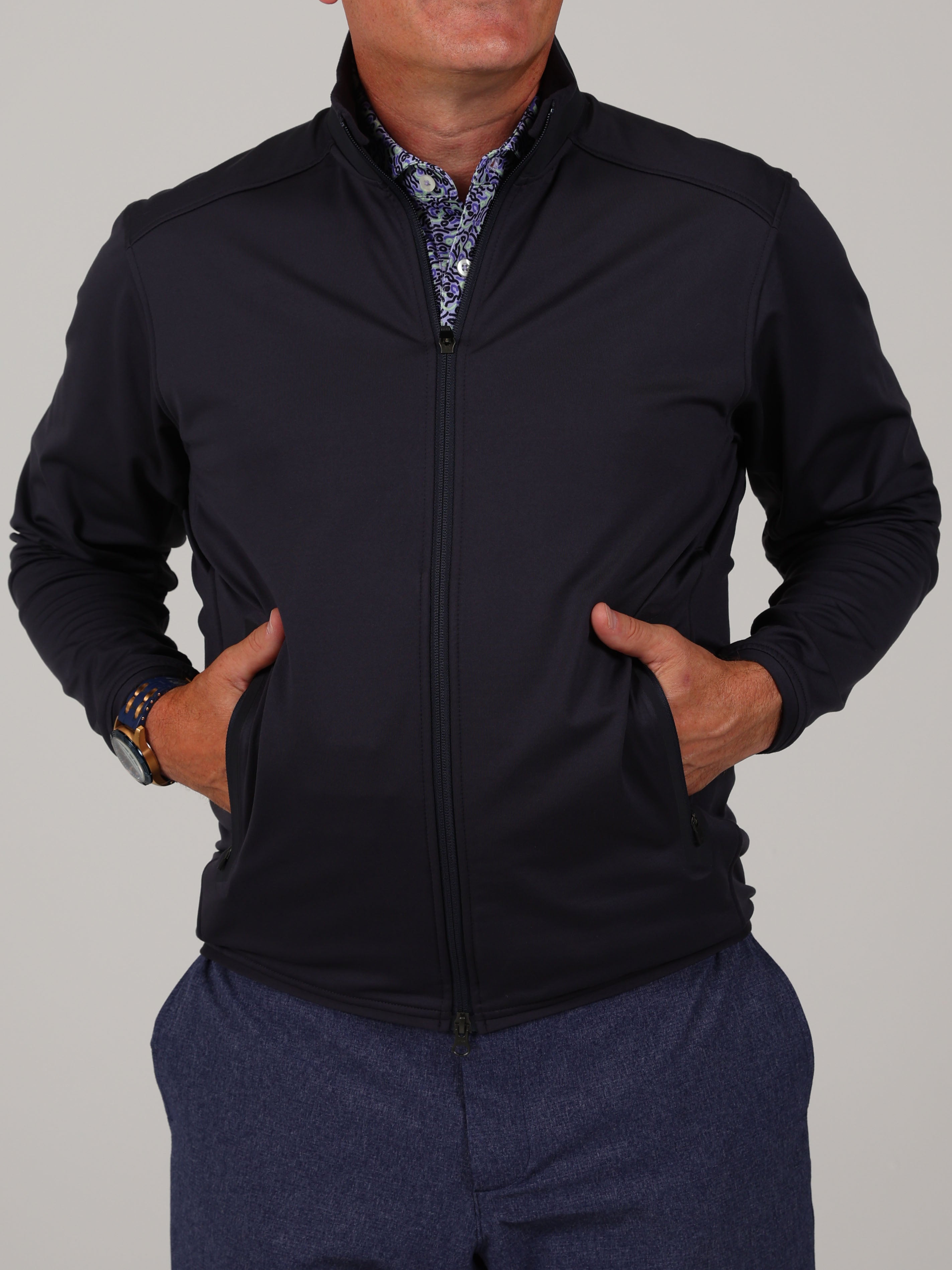 Colton Full Zip Jacket - Classic Fit | Donald Ross Sportswear