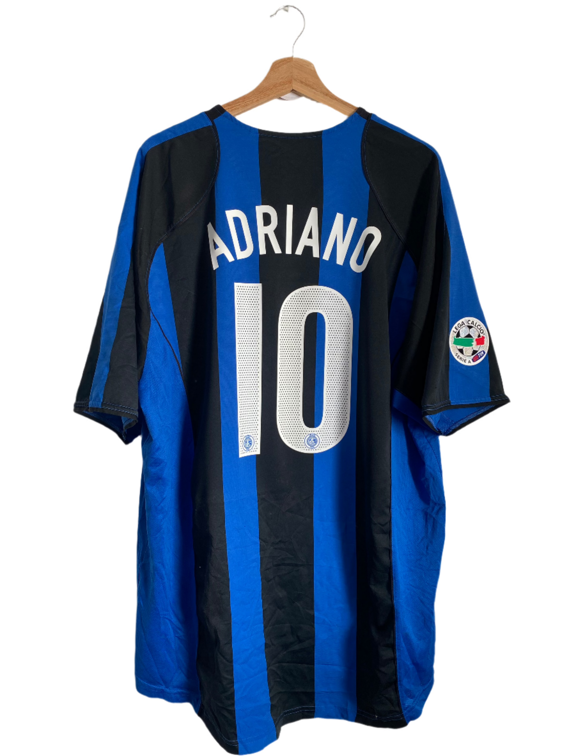 Inter Milan 2004/2005 - Home (Adriano #10) – doble pivote