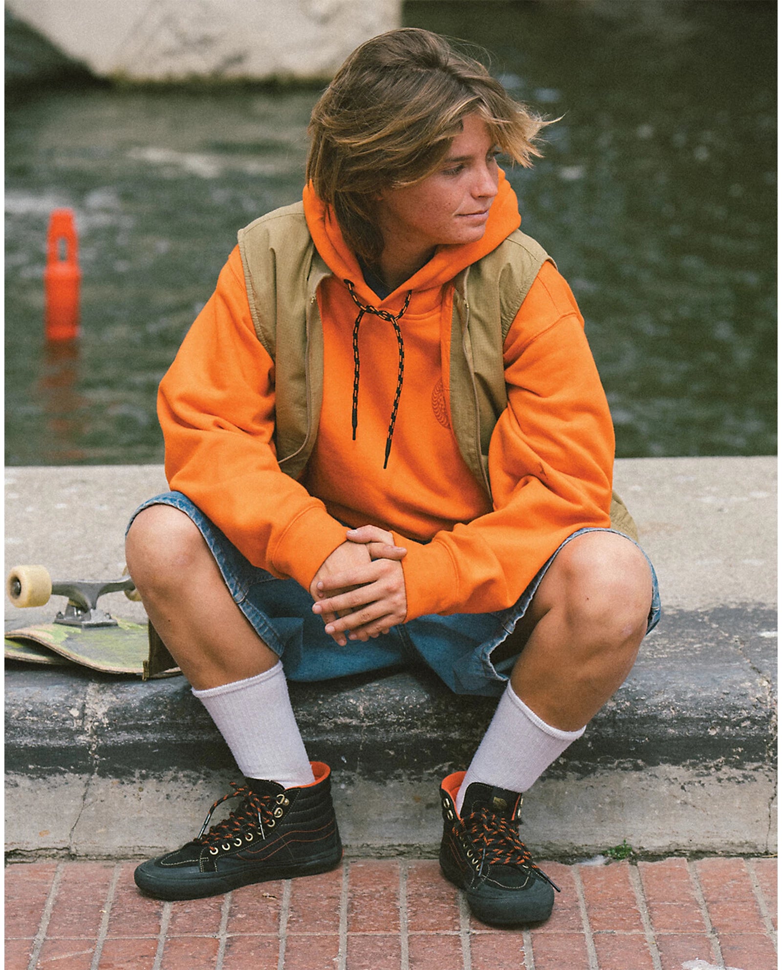 Vans X Spitfire Wheels Pullover Hoodie Flm(size options listed