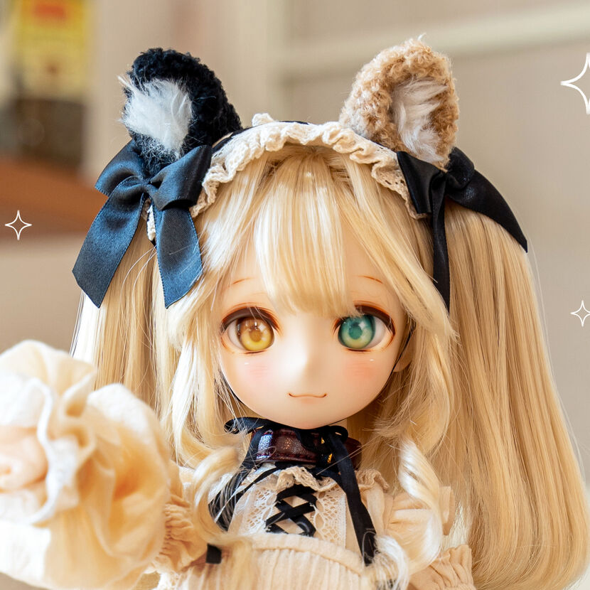 DOLK×Floral Garden×ふにゃほわ×MYOU DOLL】 Sandra 三毛猫Limited