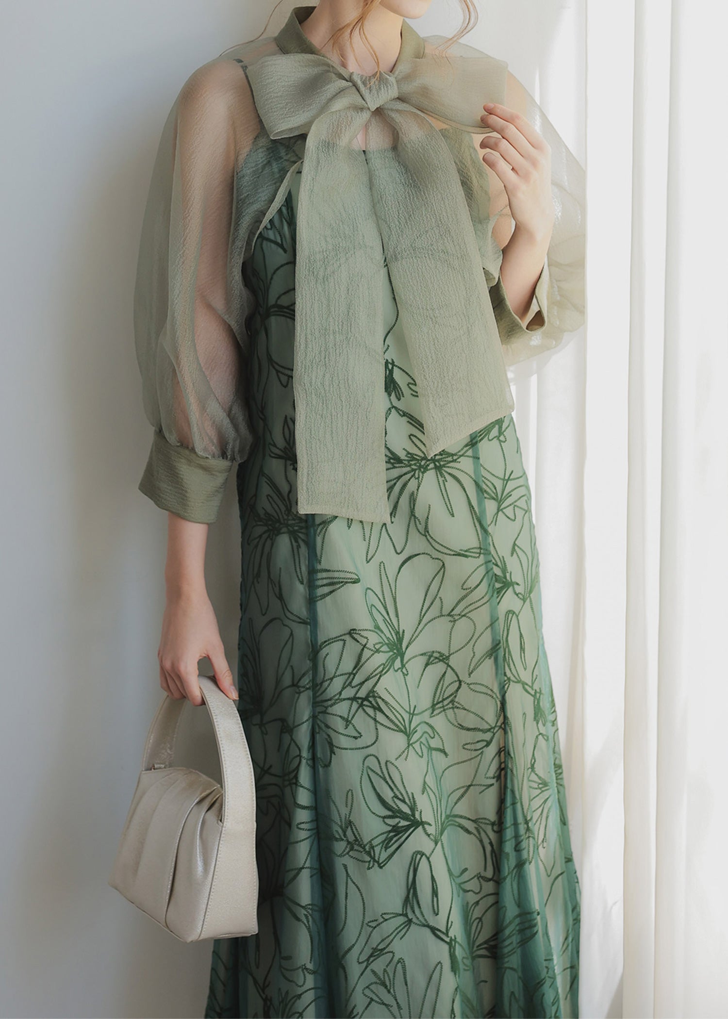 ボウタイボレロセットドレス|DorryDoll