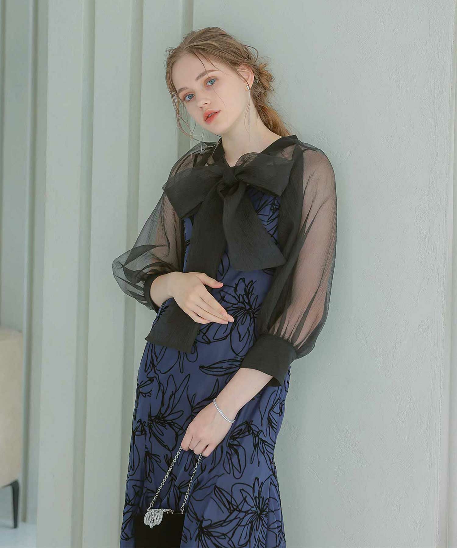 ボウタイボレロセットドレス|DorryDoll