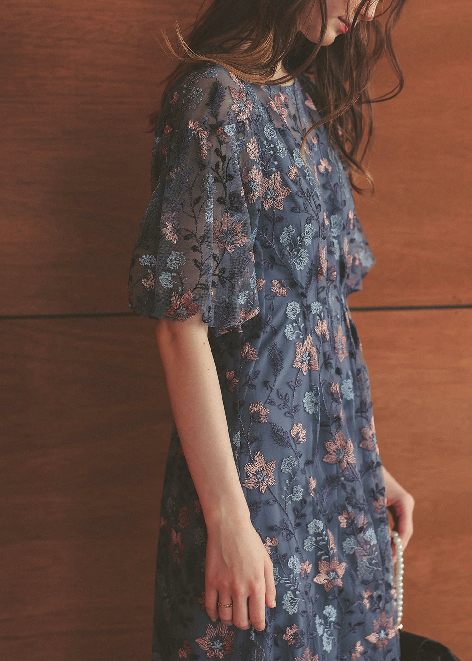 ブルーミーフラワードレス｜DorryDoll