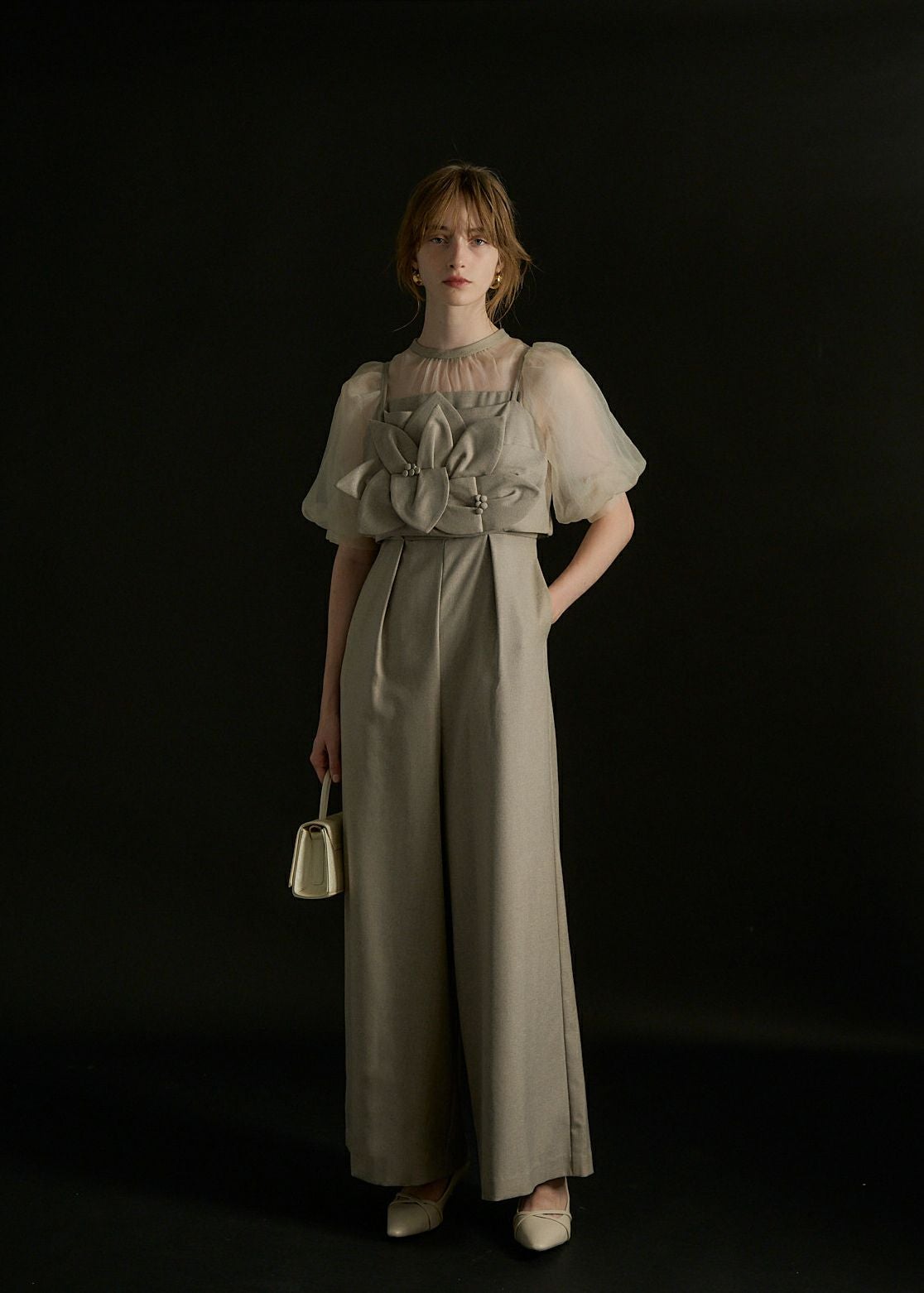 Lace layered rap pants dressのドレス|Dorry Doll / LE'RURE