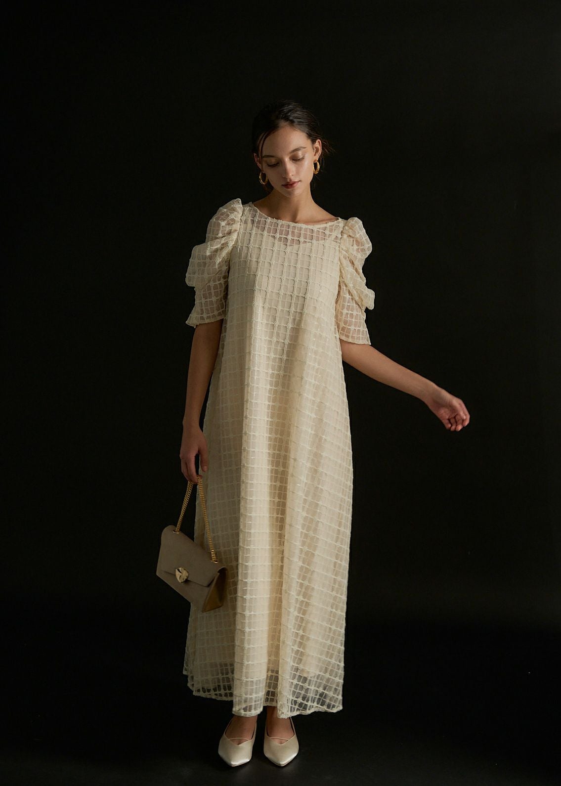 Kirakira check onepieceのドレス|Dorry Doll / LE'RURE