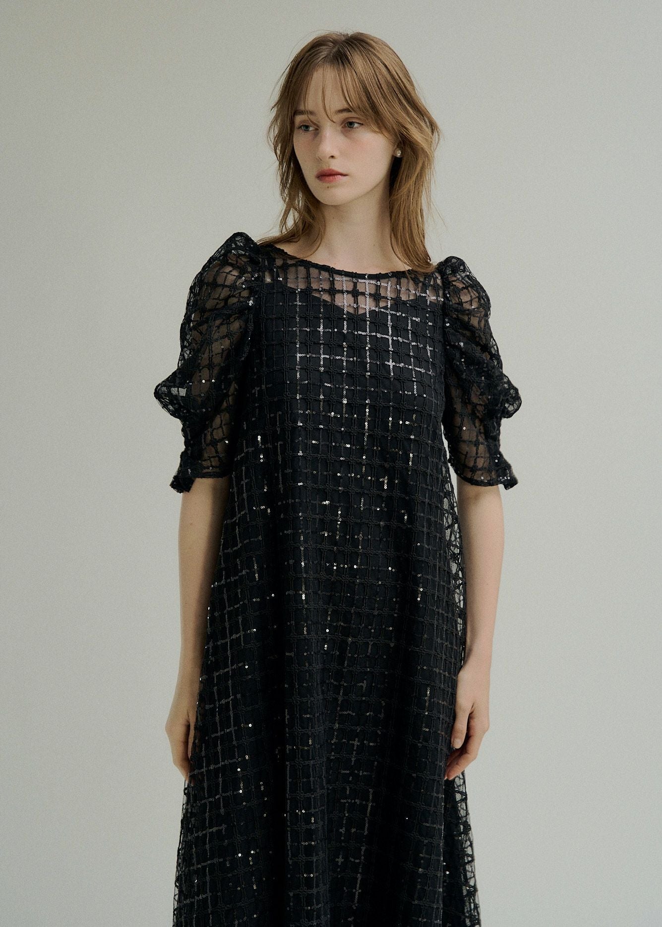 Kirakira check onepieceのドレス|Dorry Doll / LE'RURE