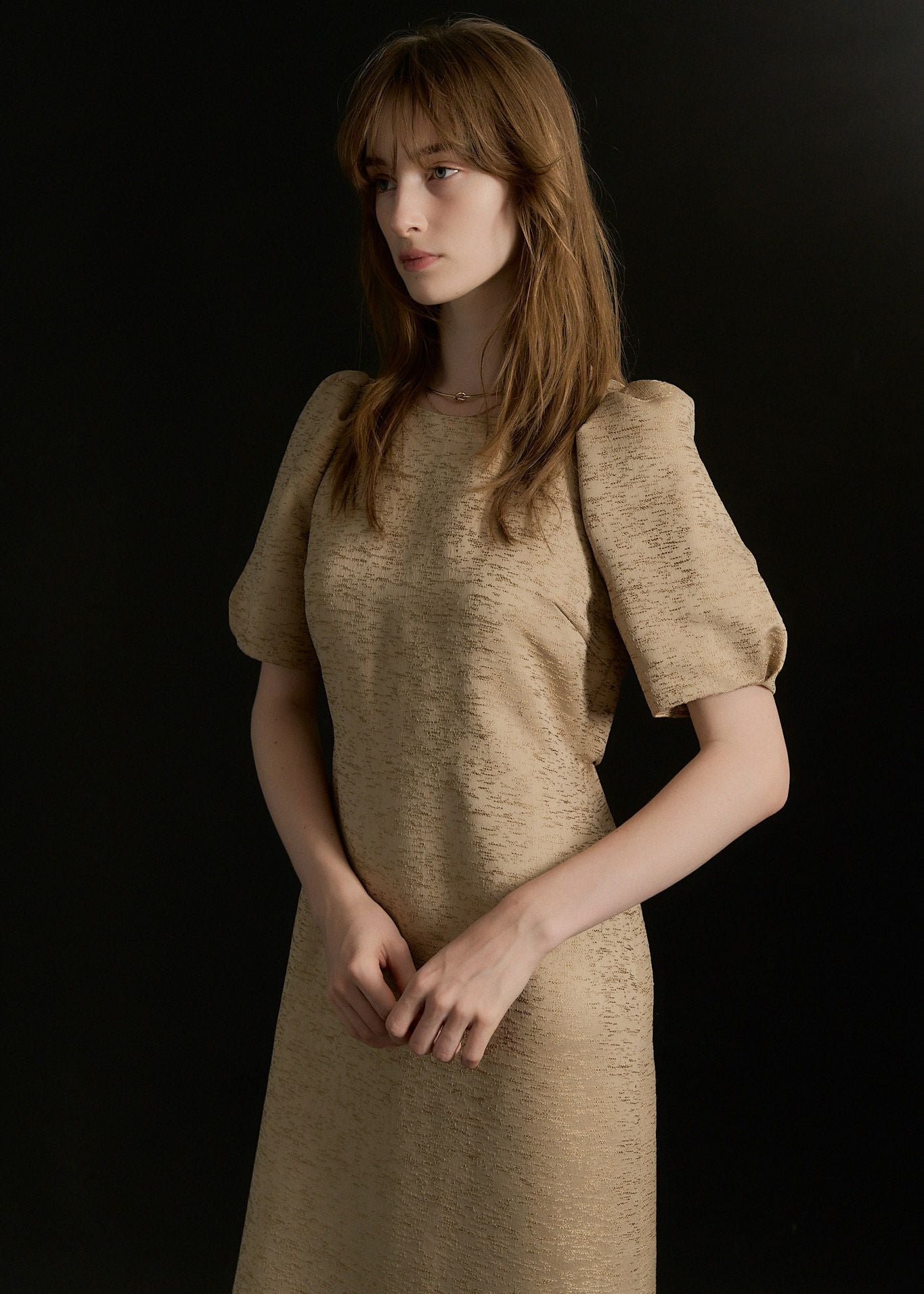 Wavy frill bustier jacquard dressのドレス|Dorry Doll / LE'RURE