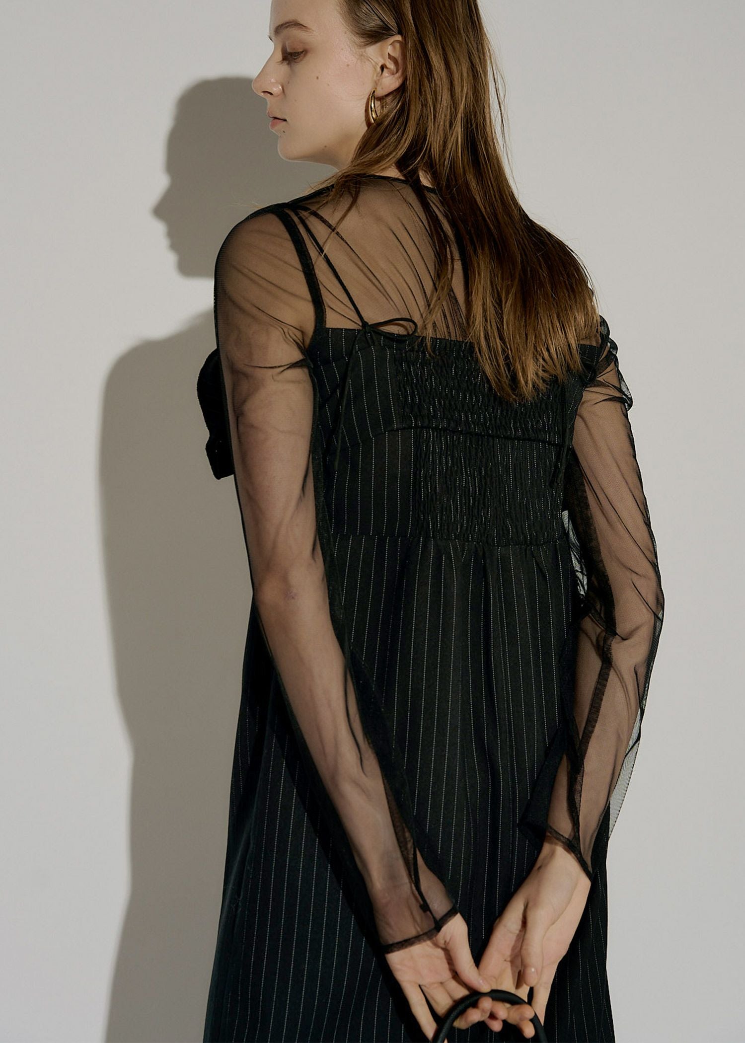 Wavy frill bustier stripe dressのドレス|Dorry Doll / LE'RURE