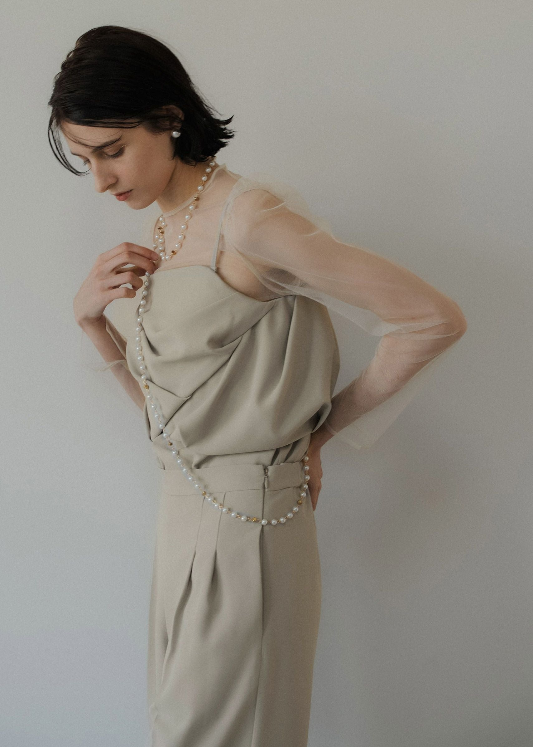 Drepe bustier set up pantsのドレス|Dorry Doll / LE'RURE