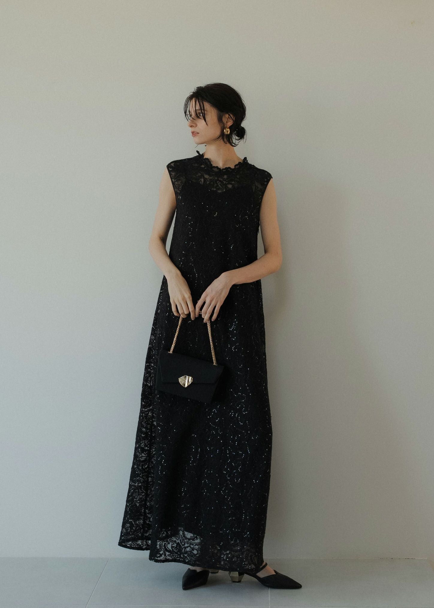 Prism lace A-line dressのドレス|Dorry Doll / LE'RURE