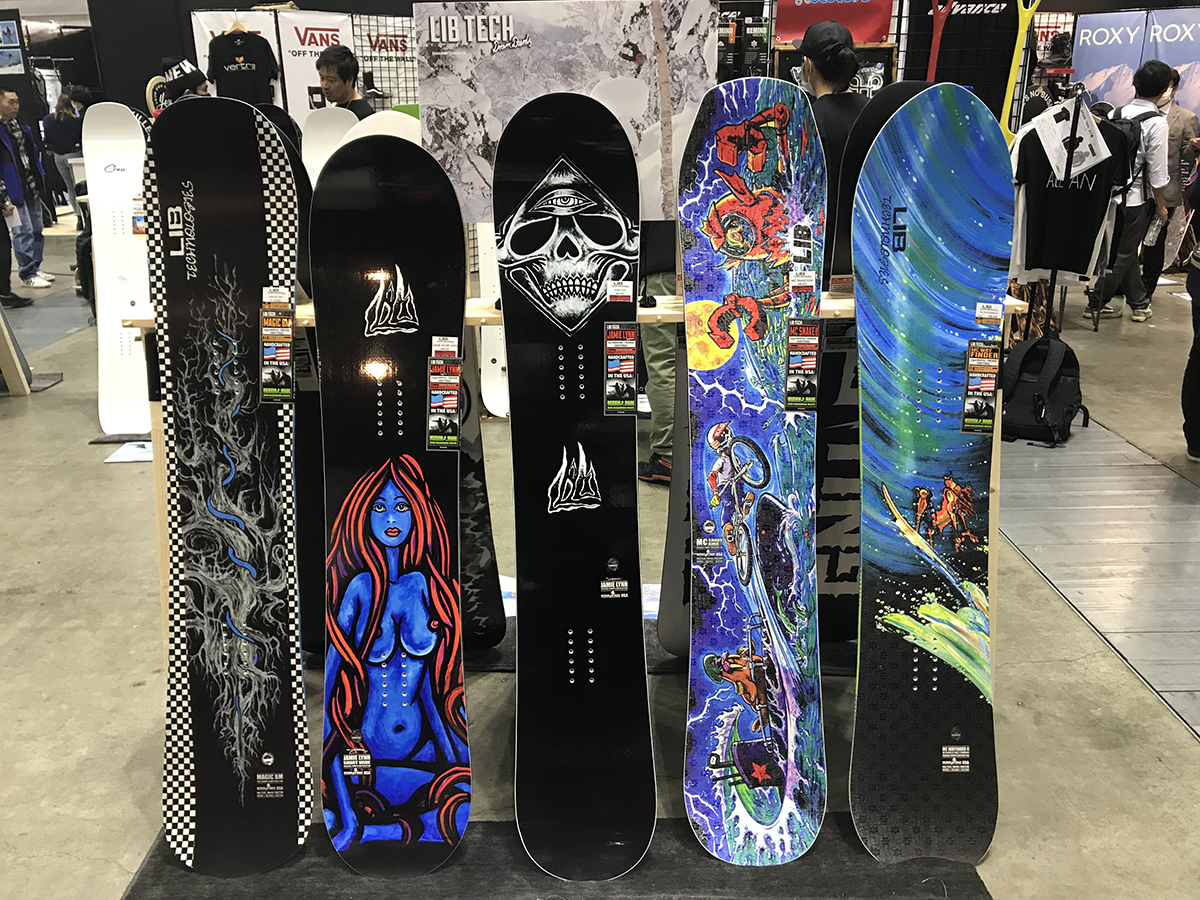 アドバンスブース注目の最新ボード！LIB TECH最新モデルご紹介