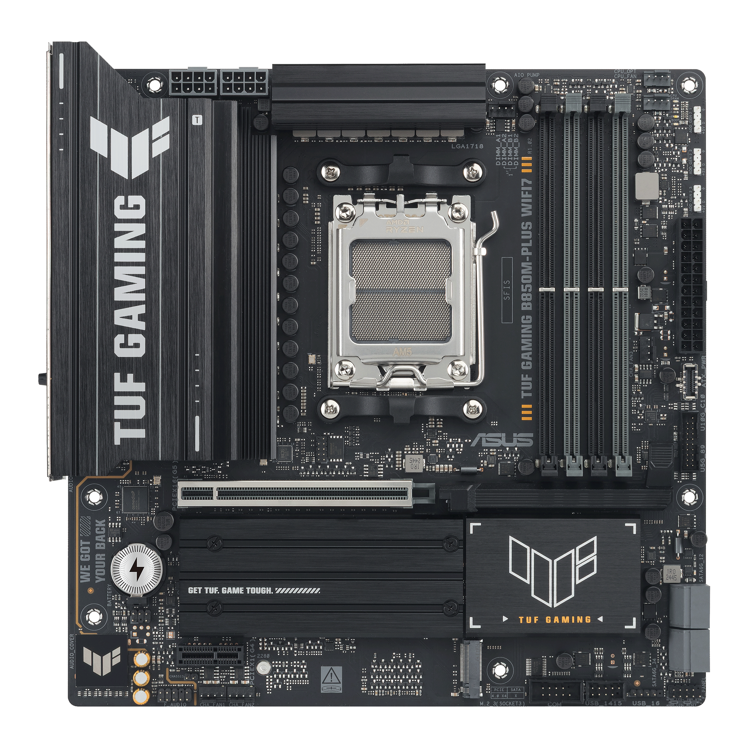 TUF GAMING B850M-PLUS WIFI7｜Motherboards｜ASUS USA