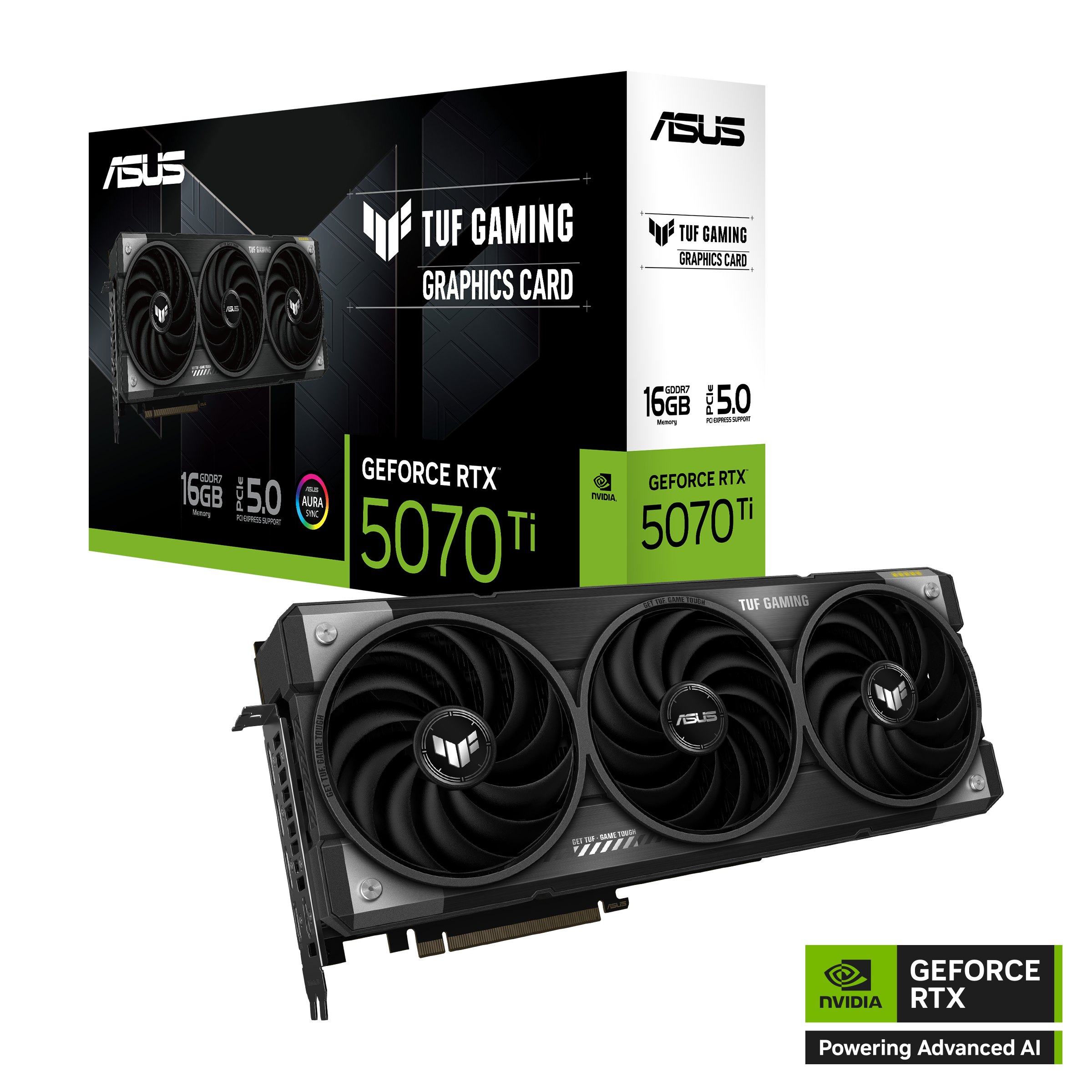 ASUS TUF Gaming GeForce RTX™ 5070 Ti 16GB GDDR7