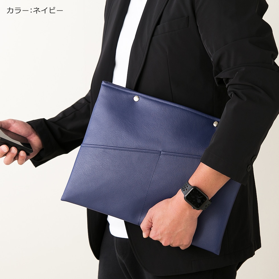 dショッピング |ノートパソコンケース「match」ネイビー13インチ用