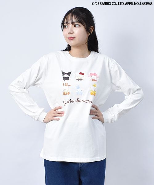 サンリオキャラクターズ × スタンディ】 プリント トレーナー(F 01