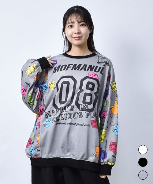 新品！ドラッグストアーズ モフマヌルの総柄ブルゾンFカラフル 新品