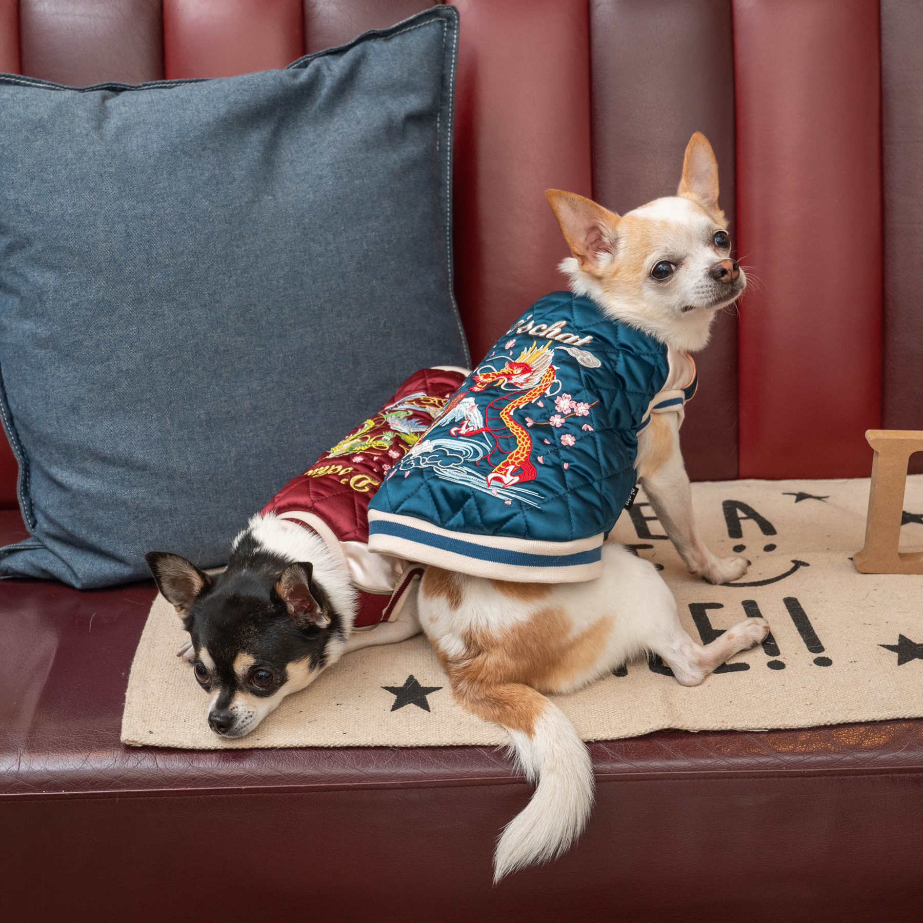 ドラゴン刺繍スカジャン - D's chat